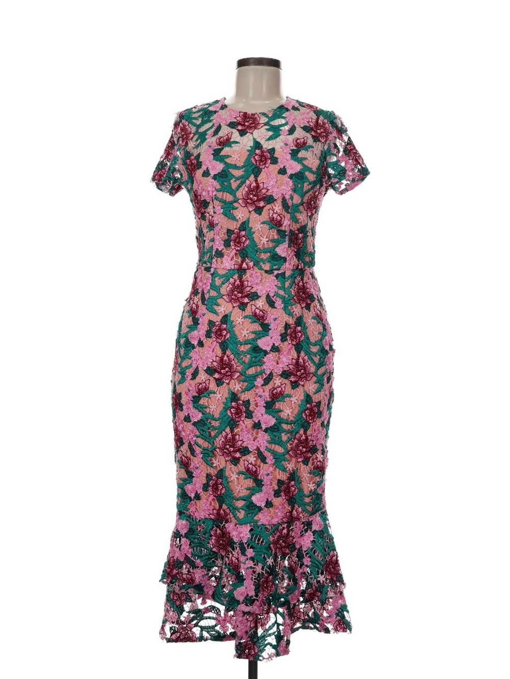Anthropologie Vone Janine
Dress Embroidered Floral Size 6